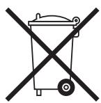 CABASSE ARCHIPEL 17 - Disposal of Wastes of Electrical &amp; Electronic Equipment (Applicable in the European Union) - 1