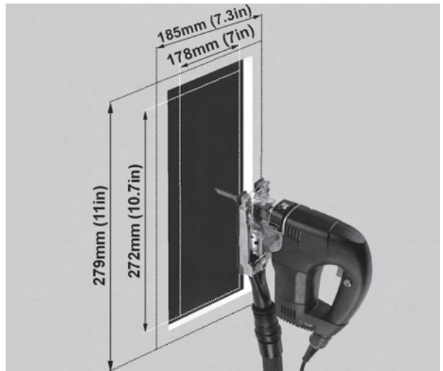 CABASSE MINORCA IW - OPTION KIT D'INSTALLATION - MOUNTING KIT OPTION - EINBAU KIT ZUZATZAUSstattUNG - 3