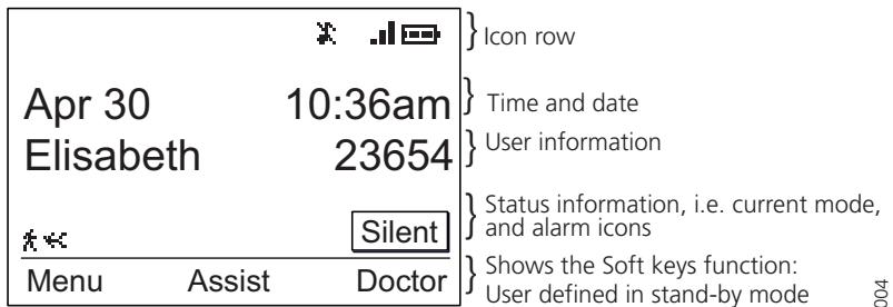 ASCOM I75 - Icons and Text in the Display - 1