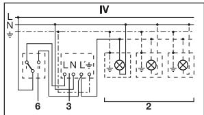 STEINEL IS 2160 - Wiring examples - 4