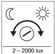 STEINEL IS 2160 - Switch-off delay (time setting) - 1