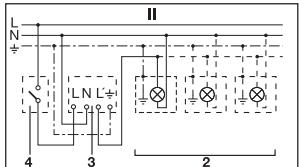 STEINEL IS 2160 - Esempi di allacciamento - 2