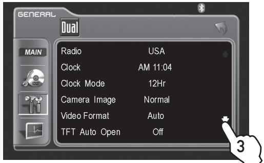 DUAL XDVD8183N - GENERAL Setup - Setting the Anti-theft code - 2