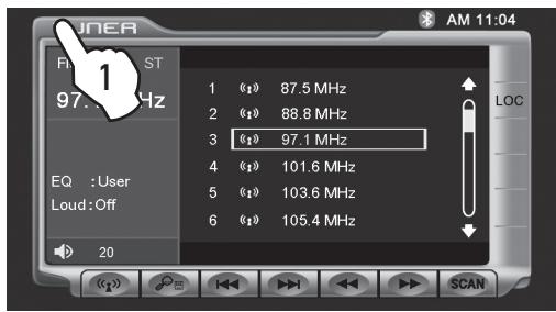 DUAL XDVD8183N - GENERAL Setup - Adjusting the Clock - 1