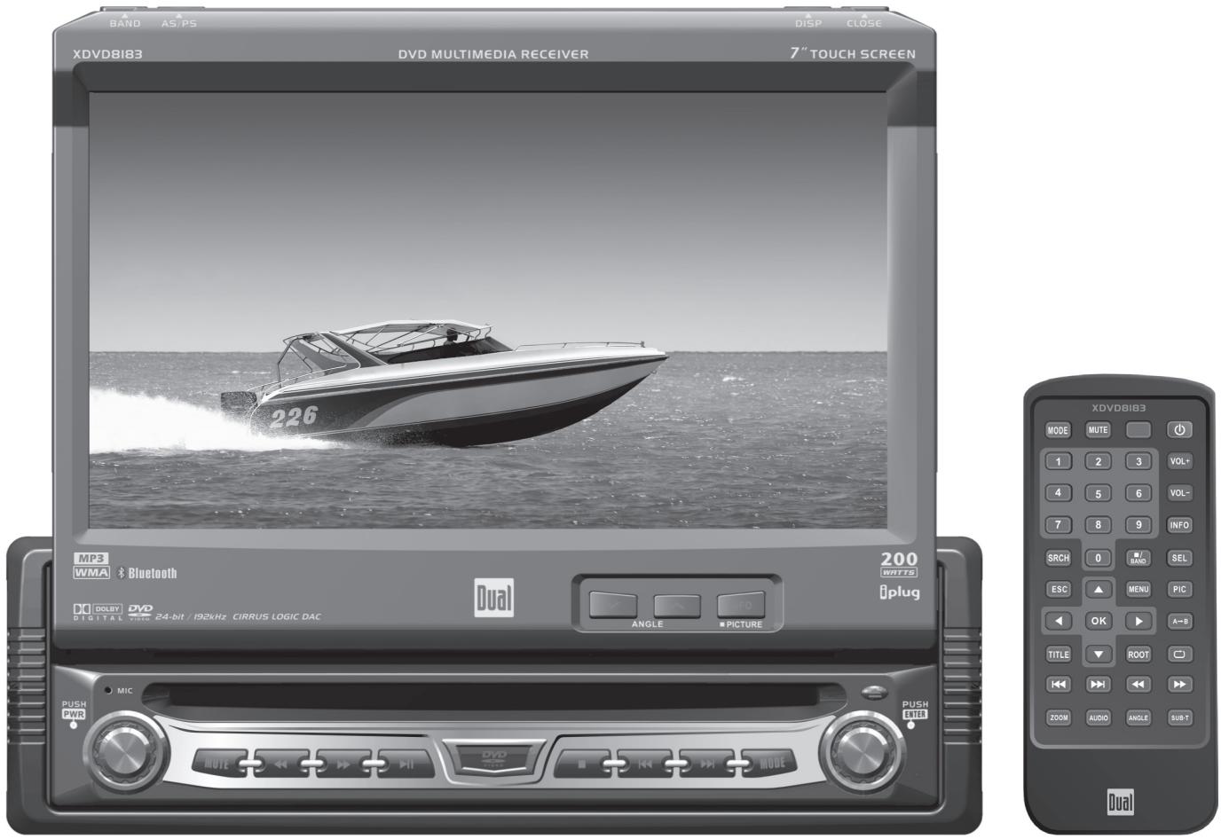DUAL XDVD8183N - 1