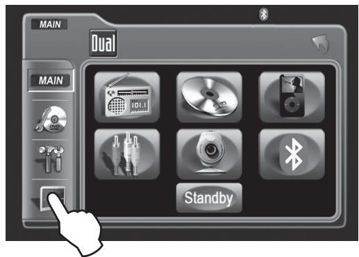 DUAL XDVD8183N - SCREEN Setup - Menu - 1