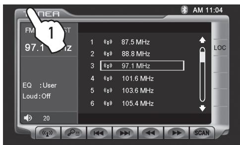 DUAL XDVD8183N - SCREEN Setup - Touch Screen Calibration - 1