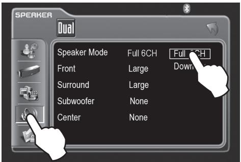 DUAL XDVD8183N - Speaker Mode - 1