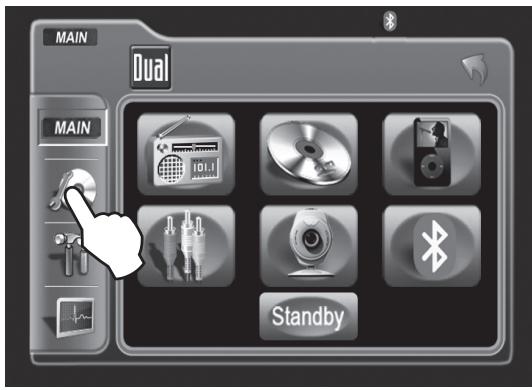 DUAL XDVD8183N - Speaker Setup Menu - 2