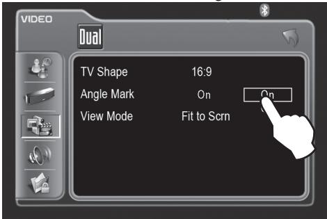 DUAL XDVD8183N - Angle Mark - 1