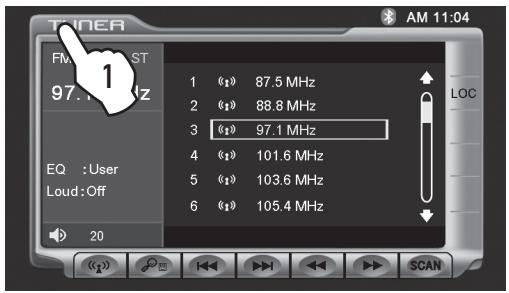 DUAL XDVD8183N - Adjusting Radio Frequency - 1