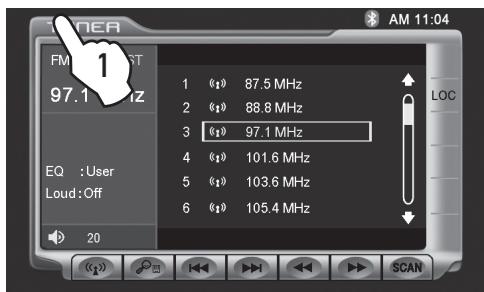 DUAL XDVD8183N - SCREEN Setup - Setting TFT Brightness - 1