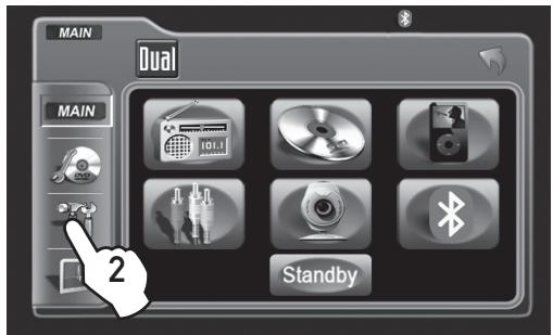 DUAL XDVD8183N - Adjusting Radio Frequency - 2