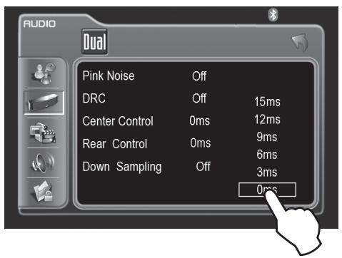 DUAL XDVD8183N - Rear Control - 1