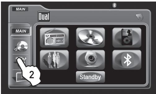 DUAL XDVD8183N - GENERAL Setup - Adjusting the Clock - 2