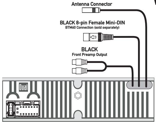 DUAL XHD6425 - Wiring Diagram - 1