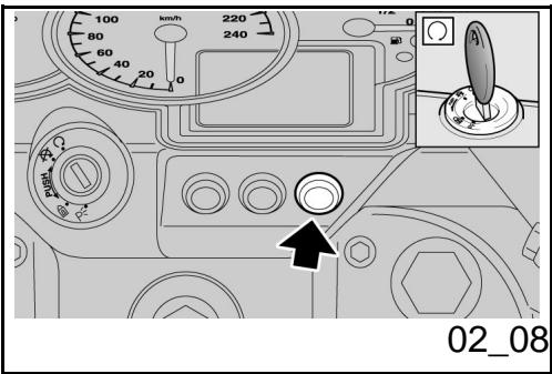 MOTO GUZZI 1200 SPORT - ABS DEACTIVATION BUTTON (if installed) - 1
