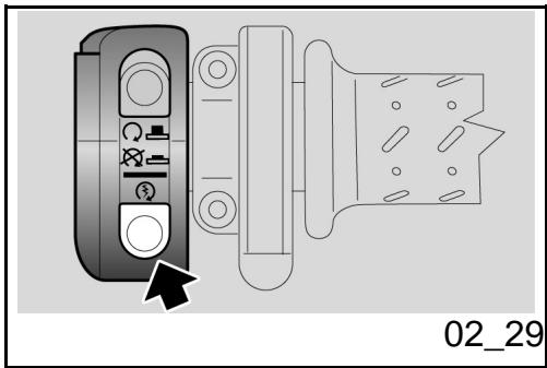 MOTO GUZZI 1200 SPORT - Passing button (02_28) - 1