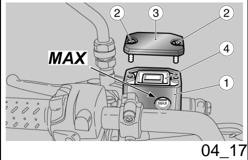 MOTO GUZZI 1200 SPORT - Brake fluid check - 2