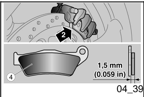 MOTO GUZZI BELLAGIO - Rear-view mirrors adjustment: - 6
