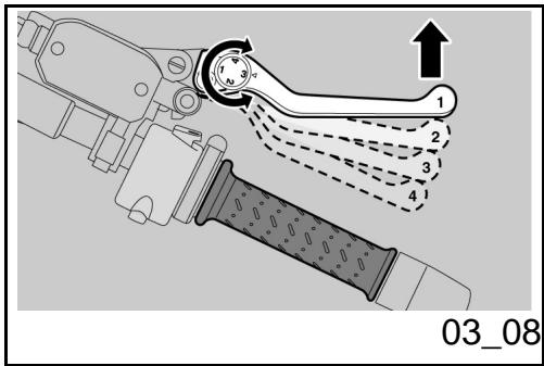 MOTO GUZZI BELLAGIO - Front fork adjustment (03_05, 03_06, 03_07) - 3