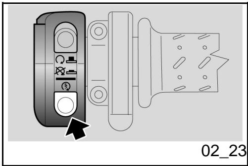 MOTO GUZZI BELLAGIO - Passing button (02_22) - 1