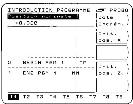HEIDENHAIN POSITIP 850 - Parcourir les scans précédents et suivants. désélection des scans de travail et de la distribution des softkeys. - 3