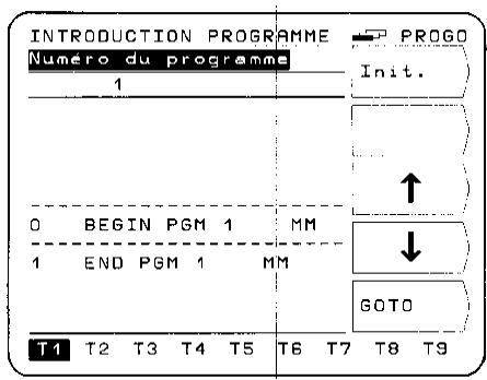 HEIDENHAIN POSITIP 850 - Parcourir les scans précédents et suivants. désélection des scans de travail et de la distribution des softkeys. - 6