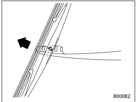 SUBARU IMPREZA - Rear window wiper blade assembly - 2