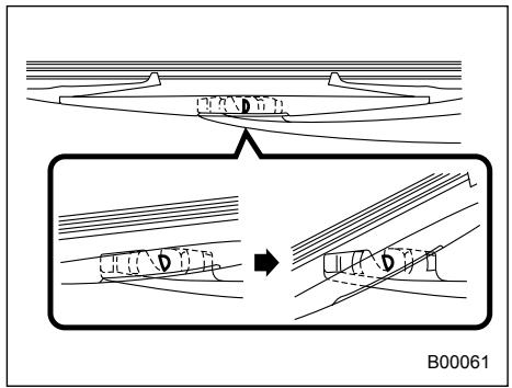 SUBARU IMPREZA - Rear window wiper blade assembly - 1