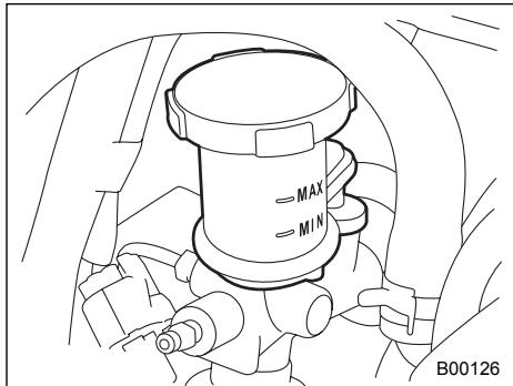 SUBARU IMPREZA - Checking the fluid level - 1