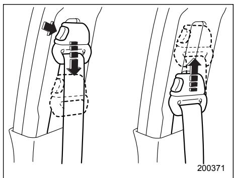 SUBARU IMPREZA - ▼ Front seatbelts - 3