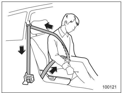 SUBARU IMPREZA - Front seatbelt pretensioners - 1