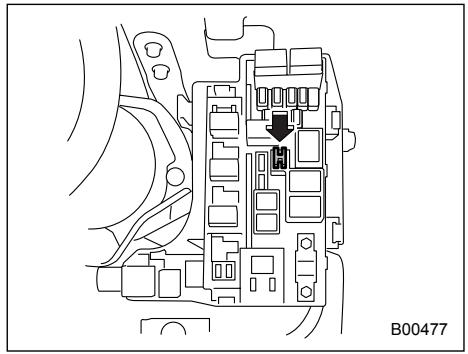 SUBARU IMPREZA - 11-42 Maintenance and service - 4