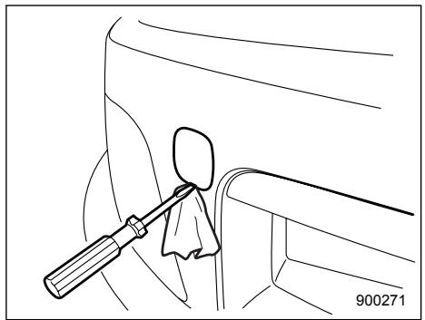 SUBARU IMPREZA - Towing and tie-down hooks - 1