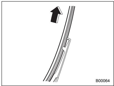 SUBARU IMPREZA - Rear window wiper blade rubber - 2