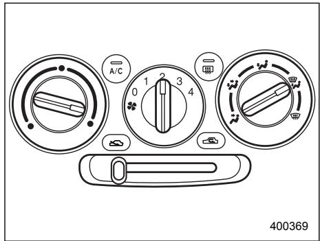SUBARU IMPREZA - Heating and defrosting - 1