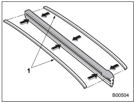 SUBARU IMPREZA - ■ Windshield wiper blade rubber - 2