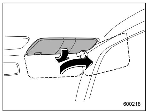 SUBARU IMPREZA - Map light (if equipped) - 3