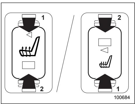 SUBARU IMPREZA - Seat heater (if equipped) - 1