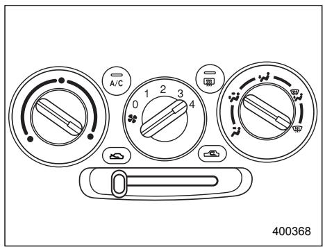 SUBARU IMPREZA - Defrosting or defogging - 1