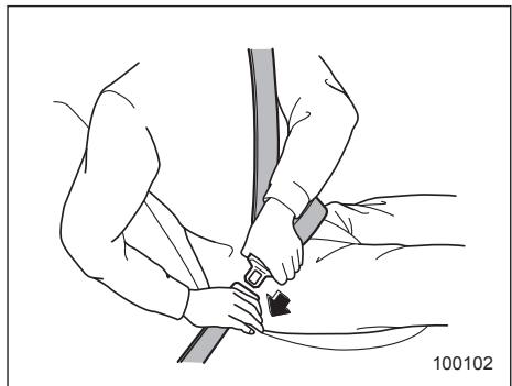 SUBARU IMPREZA - ▼ Front seatbelts - 1