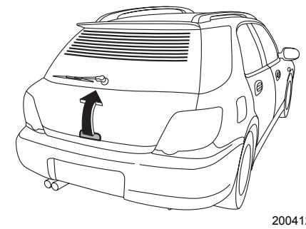 SUBARU IMPREZA - Rear gate (Wagon) - 1
