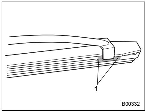 SUBARU IMPREZA - ■ Windshield wiper blade rubber - 4