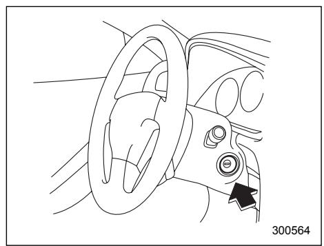 SUBARU IMPREZA - Ignition switch - 1