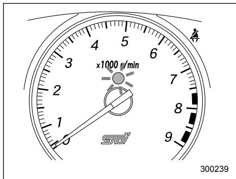 SUBARU IMPREZA - REV indicator light and buzzer (WRX-STI) - 1
