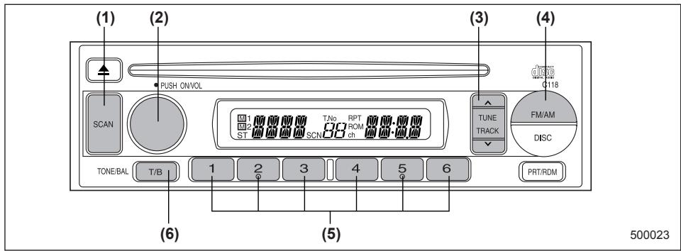 SUBARU IMPREZA - Radio operation - 1