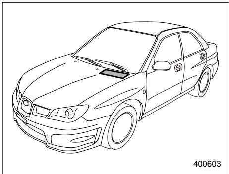 SUBARU IMPREZA - Cleaning ventilation grille - 1