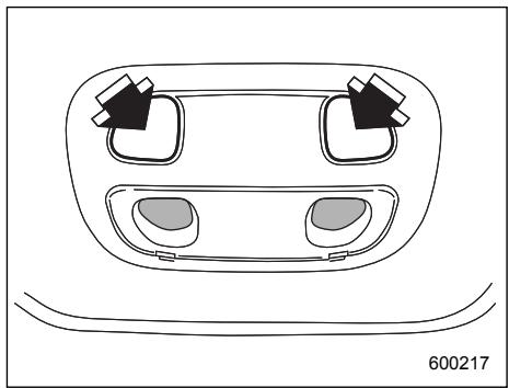 SUBARU IMPREZA - Map light (if equipped) - 2