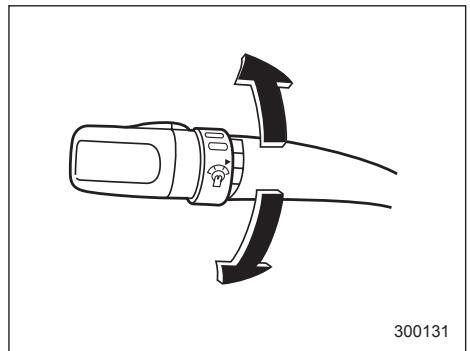 SUBARU IMPREZA - Illumination brightness control - 1